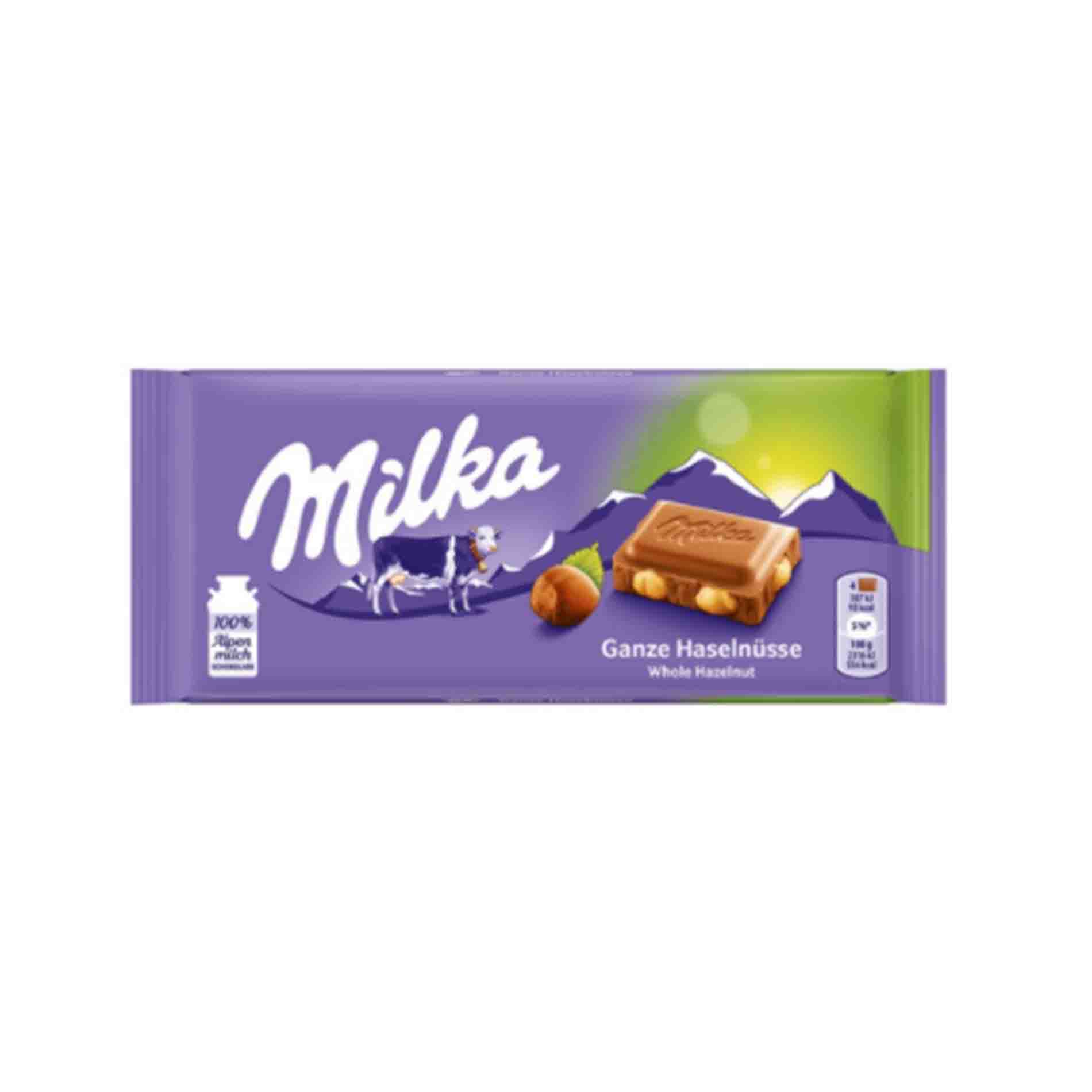 Milka большая плитка