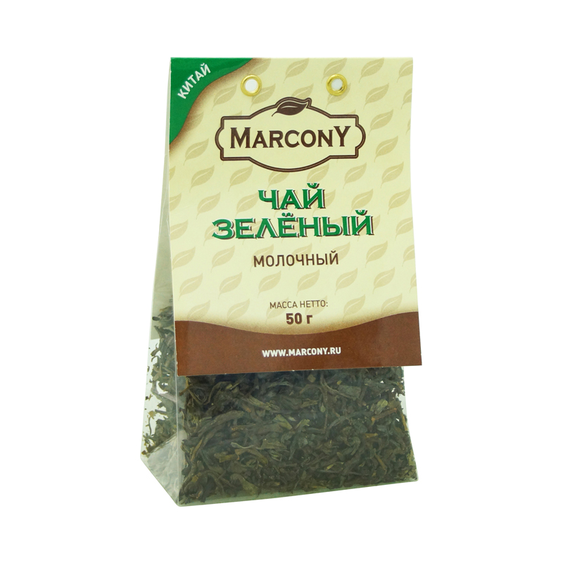 Молочный зеленый чай. Чай зеленый Marcony. Чай зеленый молочный улун 50г. Чай зеленый листовой Marcony. Молочный улун 50 гр.