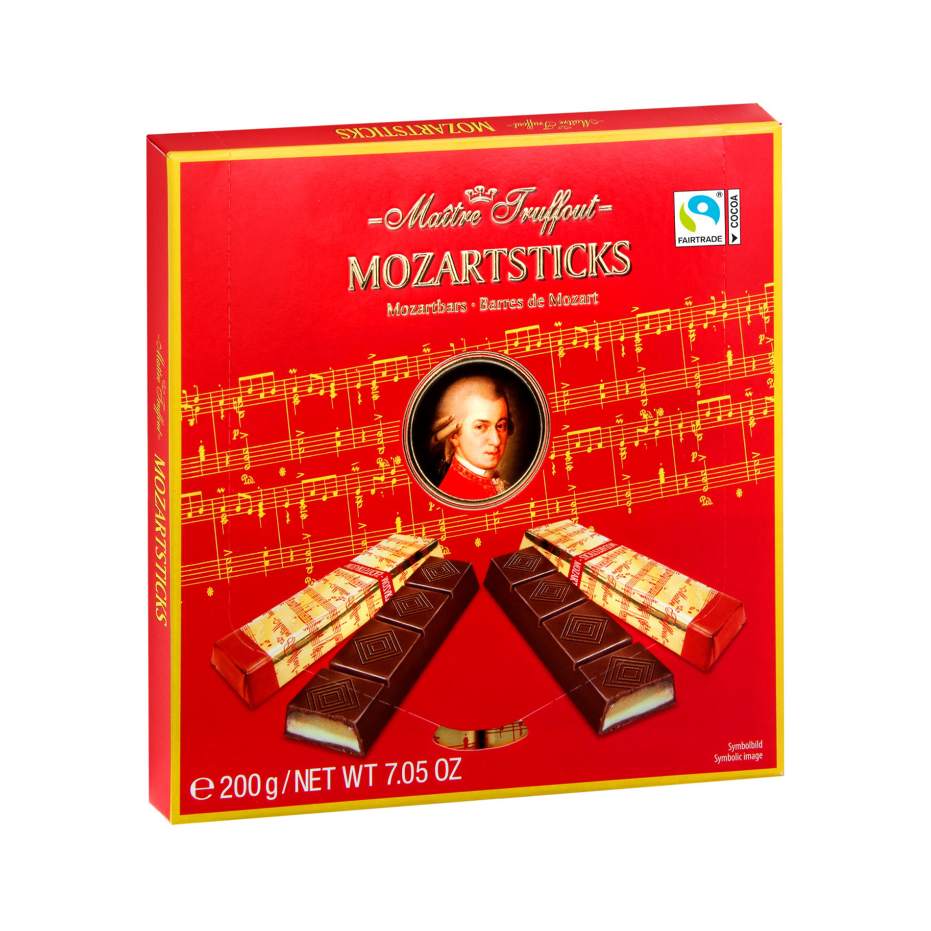 Шоколадные конфеты Mozartkugeln Maitre Truffout 200г