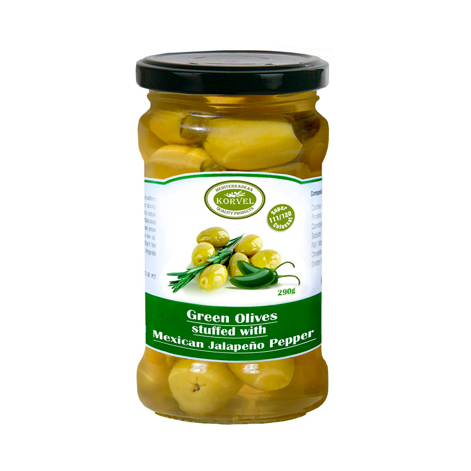 Оливки delphi 350г. Оливки с халапеньо. Ж/б. Korvel оливки супер колоссал фаршированные перцем халапеньо в рассоле, стеклянная банка 290 г. Оливки с халапеньо.